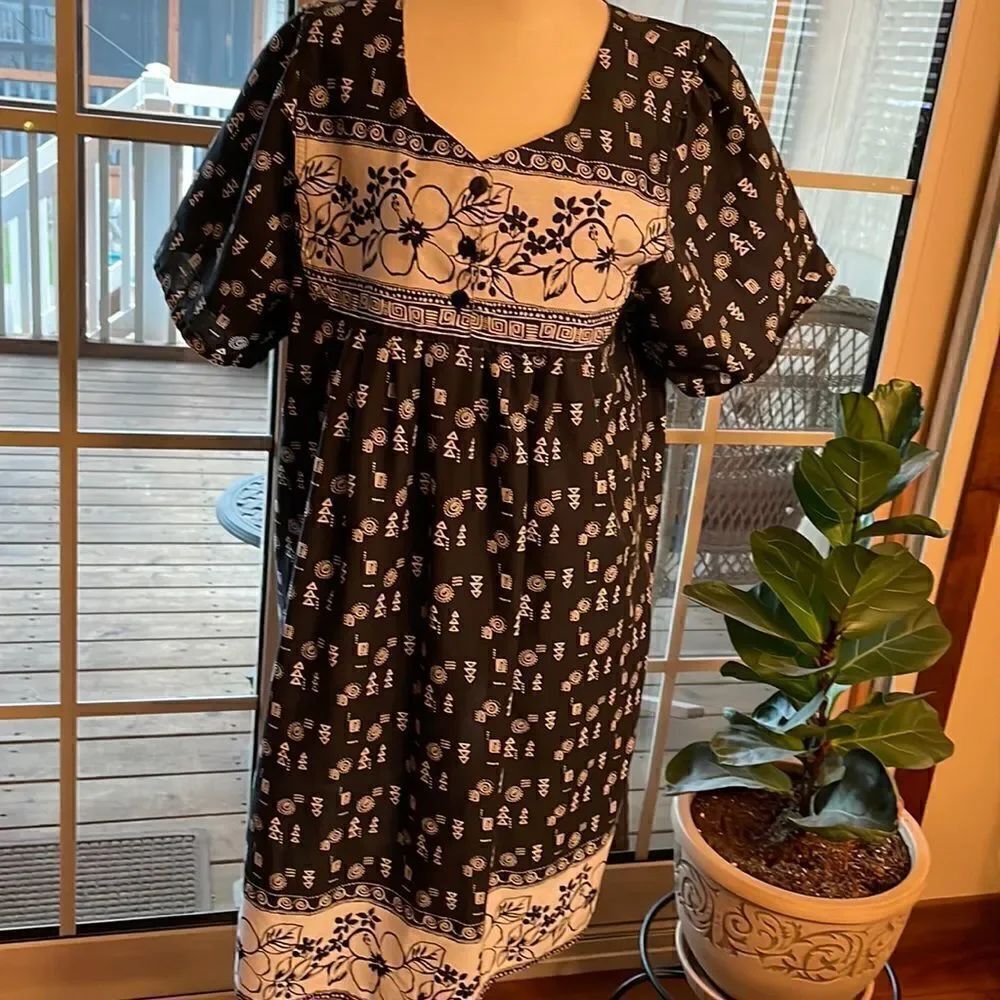 Vintage Anthony Richards House Dress - M